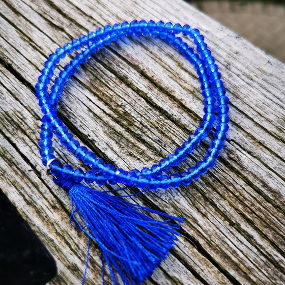 Lot of Jewelry, Trinket Dish, and Trinket ~ 8 Pieces ~ I'm Blue - Picture 6 of 16